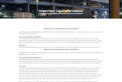 important legal information preview